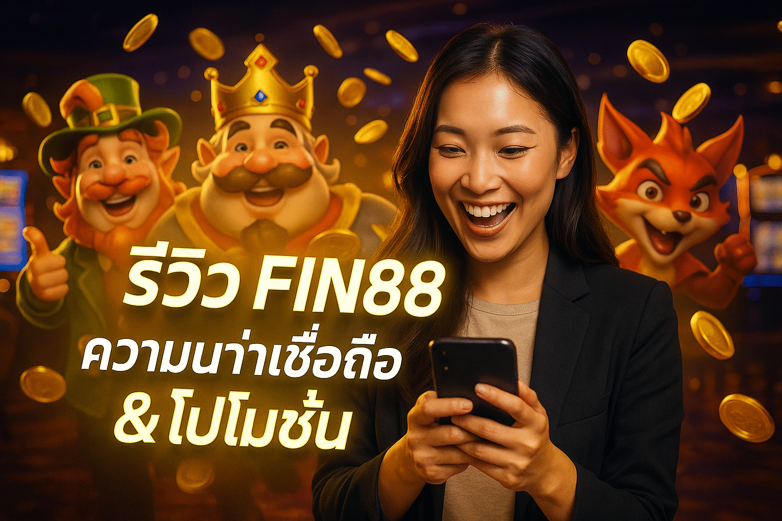 รีวิว FIN88 ความน่าเชื่อถือ & โปรโมชั่น
