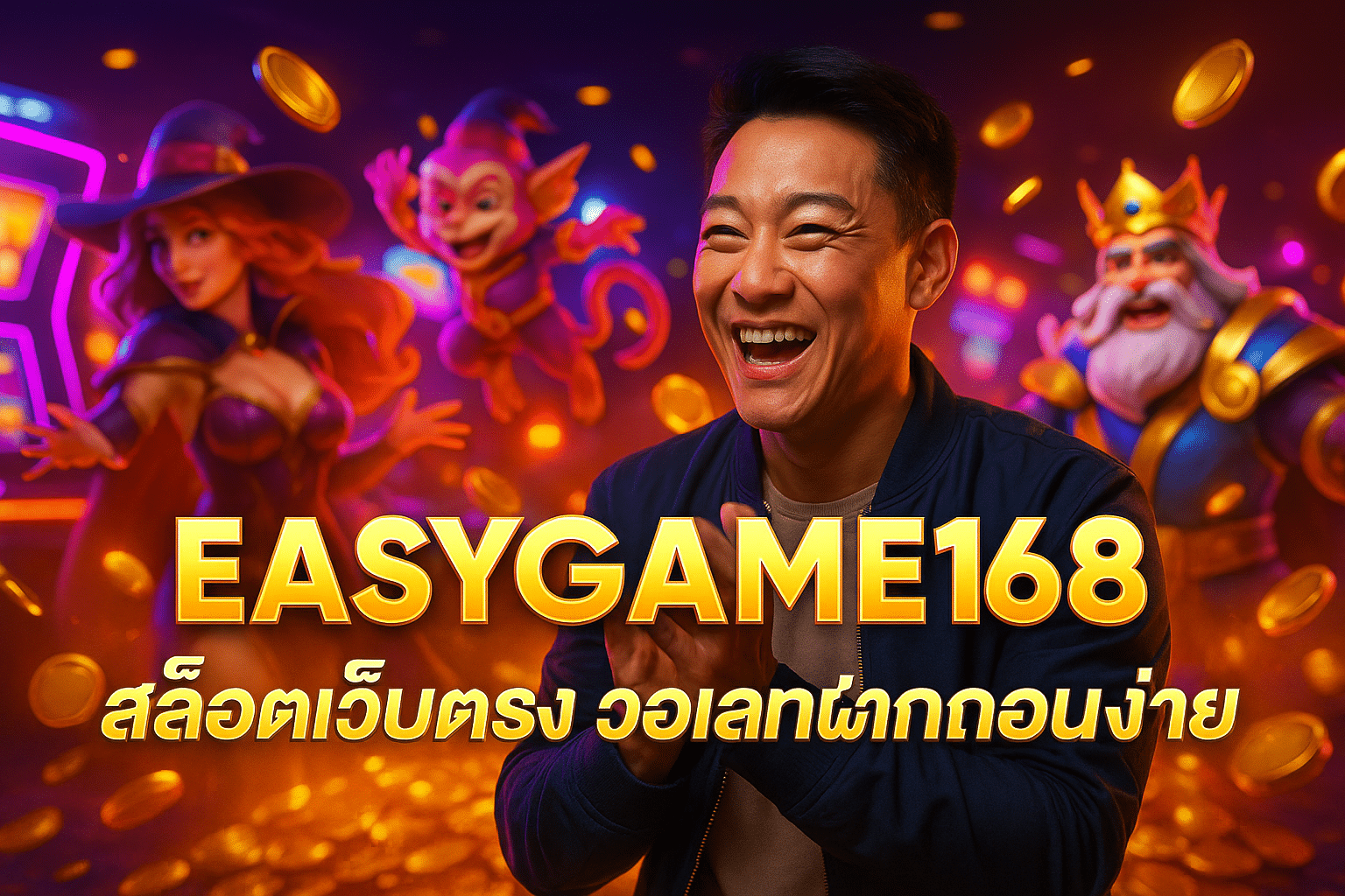 EASYGAME168 สล็อตเว็บตรง วอเลทฝากถอนง่าย