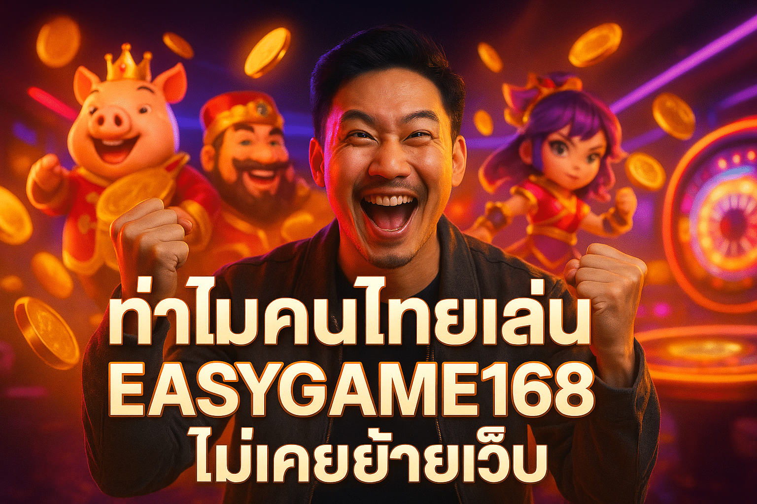 ทำไมคนไทยเล่น EASYGAME168 ไม่เคยย้ายเว็บ