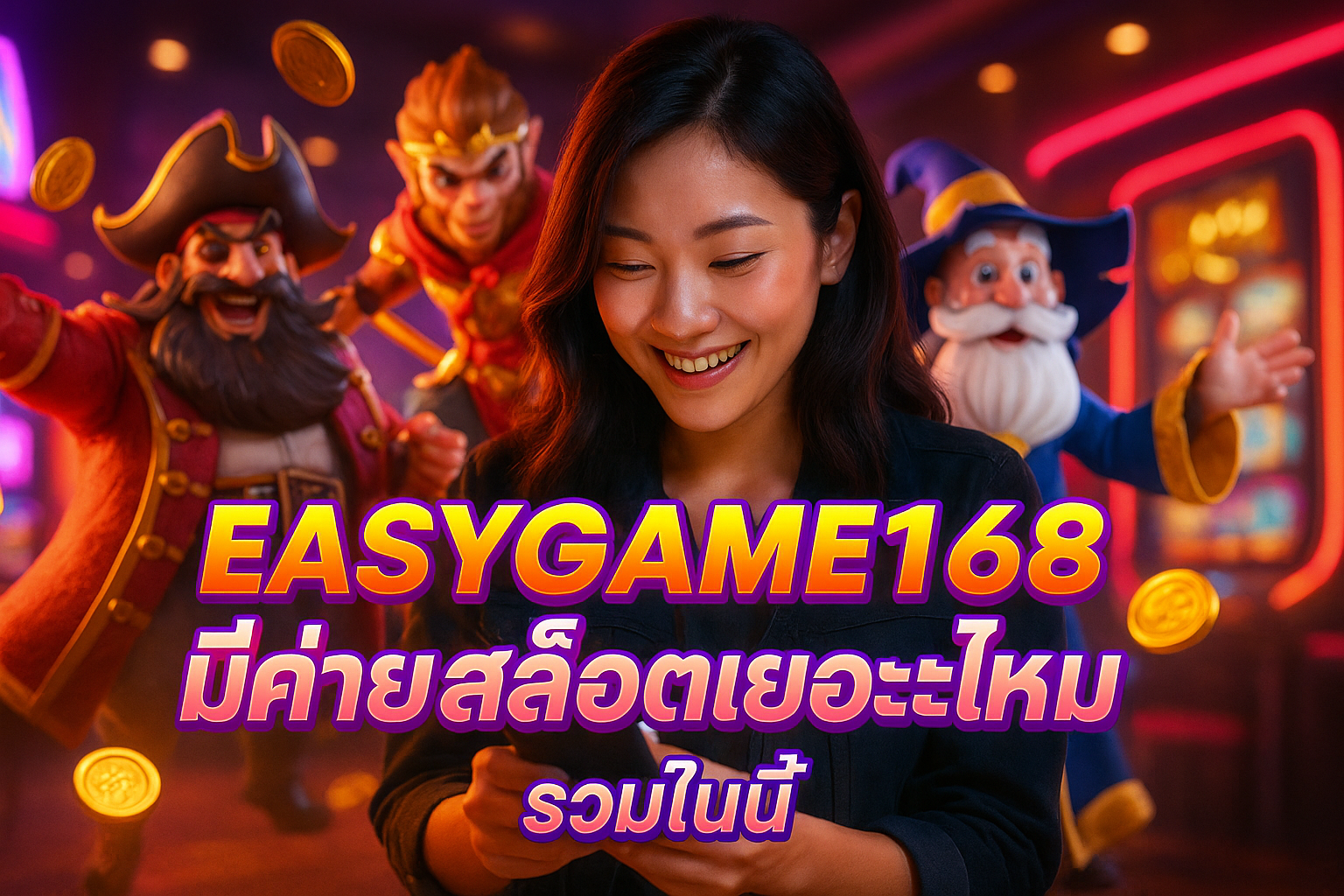 EASYGAME168 มีค่ายสล็อตเยอะไหม รวมในนี้