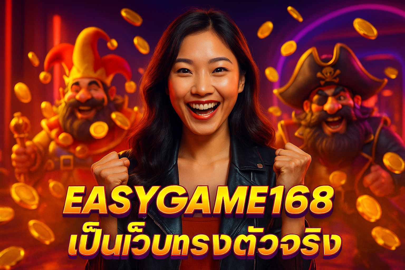 EASYGAME168 เป็นเว็บตรงตัวจริง